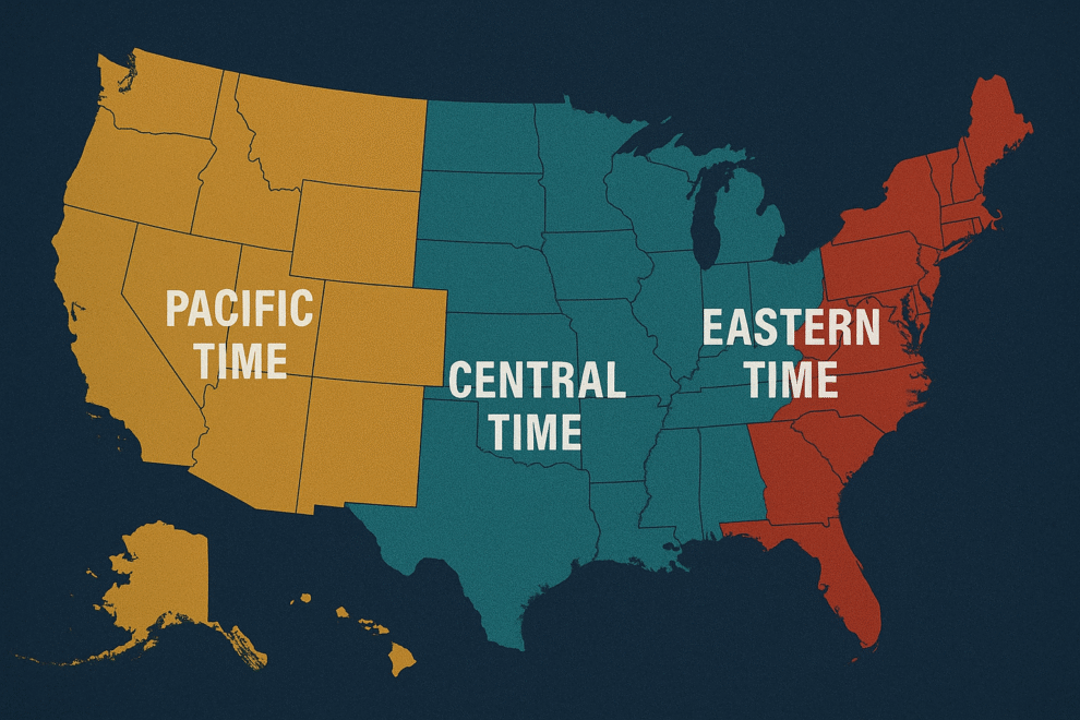 CLOCKED IN: Why Eastern Time Owns Sports, Stocks and War